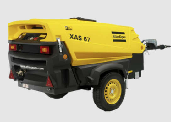 Atlas Copco дизельный компрессор XAS 67 DD