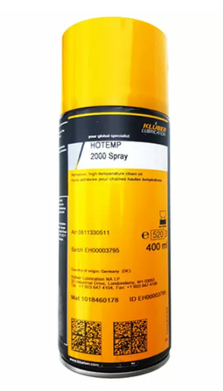KLUBER Высокотемпературное масло в виде спрея для ручного смазывания HOTEMP 2000 Spray