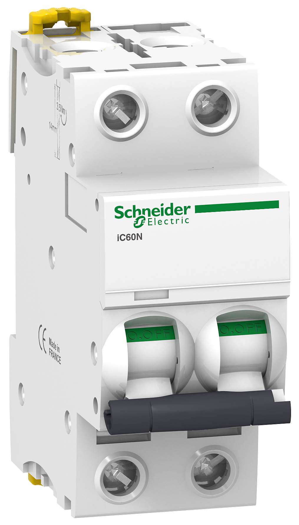 Автоматический выключатель 2P Schneider Electric Acti 9 iC60N