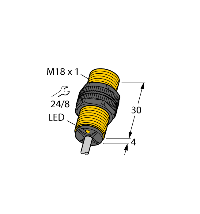 фото:TURCK Индуктивный датчик NI10-P18-Y1X