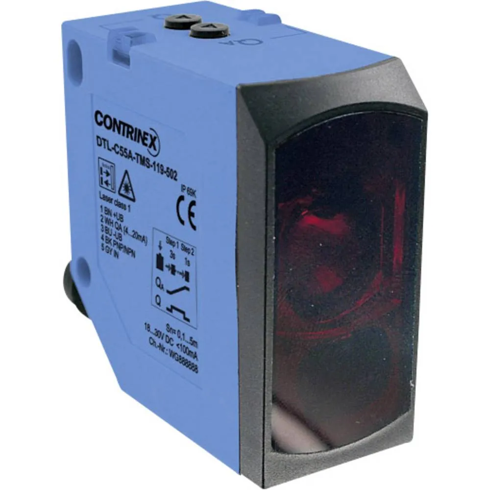 Оптический датчик расстояния Contrinex DTL-C55PA-TMS-119-502