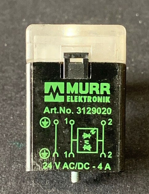 фото:Murr Elektronik Блок соединения защита цепи 24V ACDC-4A