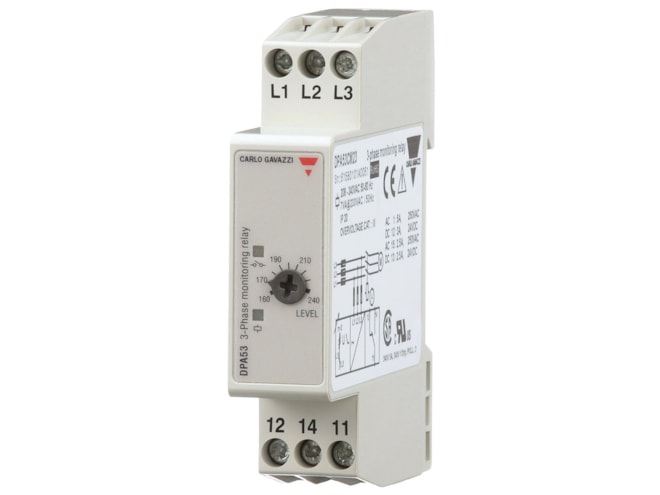 Контрольное реле Carlo Gavazzi DPA53